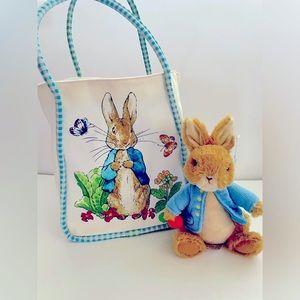 GUND Easter Bunny Plush and Bag